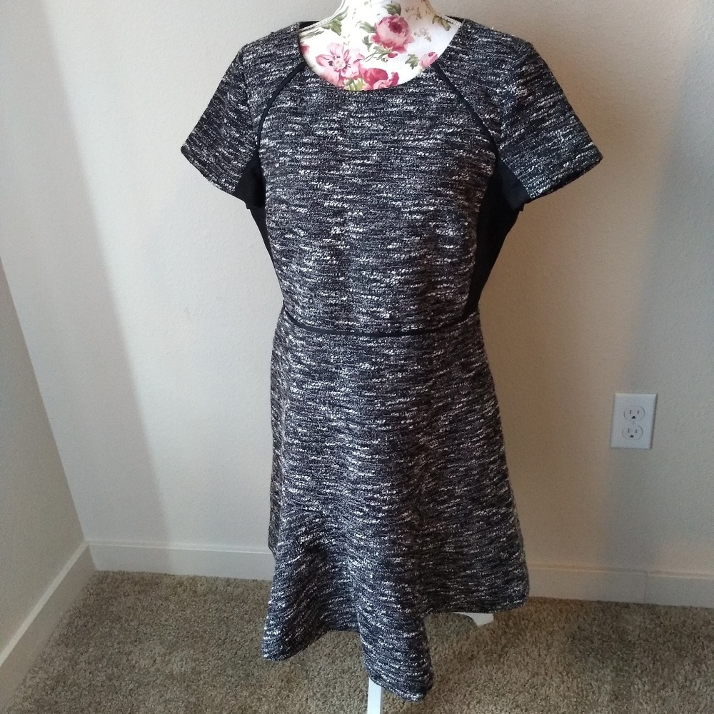 J crew mixed tweed dress size 12